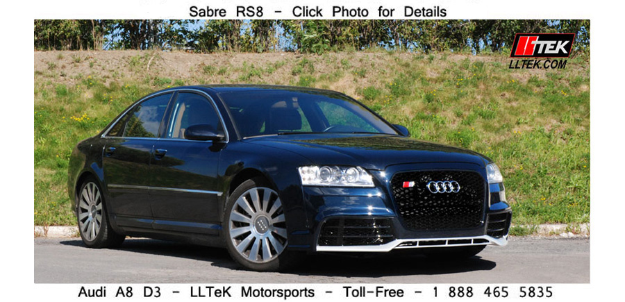 latest a8 d3 bumper styling